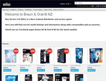 Tablet Screenshot of braun.net.nz
