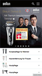 Mobile Screenshot of braun.de